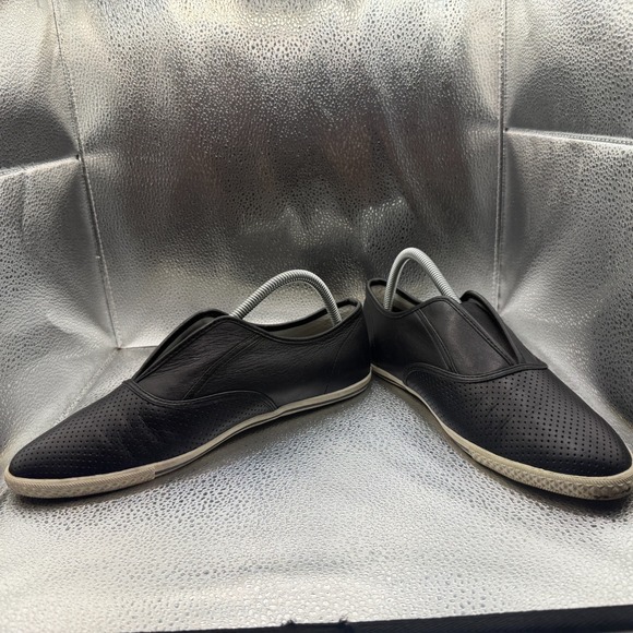 Size EU 40 Marc By Marc Jacobs Codie Black Womens Leather Slip On Sneakers - Picture 4 of 9